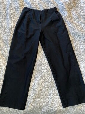 lululemon athletica Black Straight-Leg Dress Pants